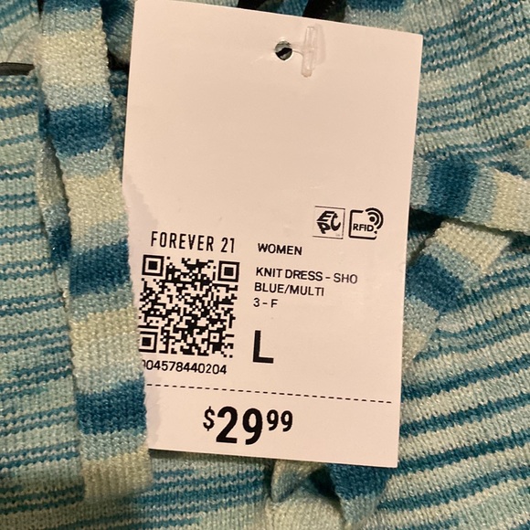 Blue Groovy Dress - Picture 3 of 3